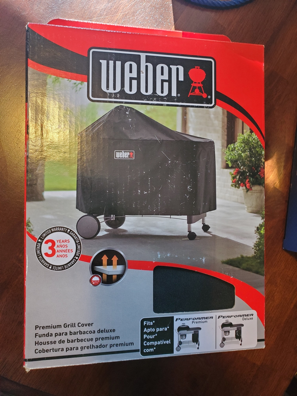 Premium Grill Cover - Black